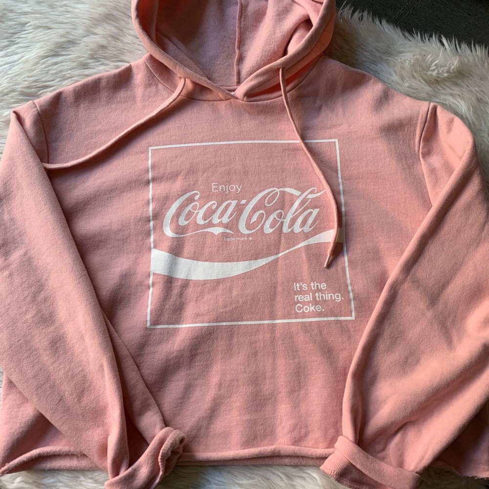 Coca-Cola Cropped Hoodie